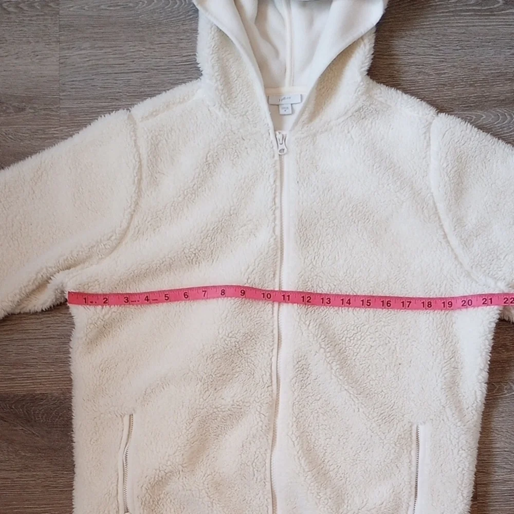 J. Jill Kids White Fleece Jacket - Picture 5 of 6